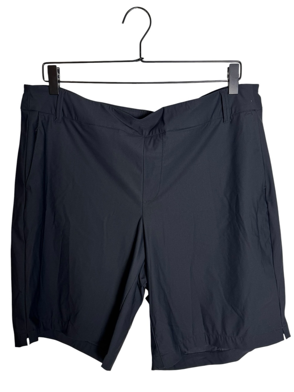 SPANX Very Black Sunshine Pull-On Stretch Shorts XL